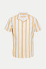 Incense Stripes Linen Shirt
