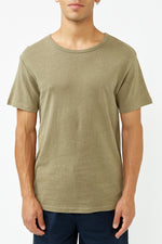 Kaki Hemp T-Shirt