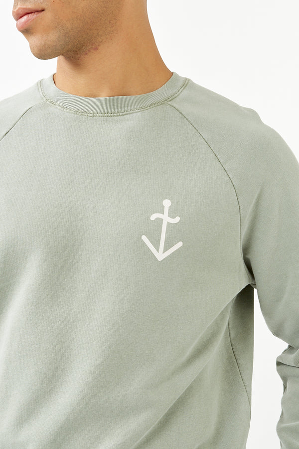 Seagrass Ecru Logo Cunha Sweatshirt