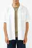 Bright White Relax Ray Seersucker Shirt