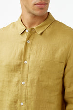 Golden Linen Simon Shirt