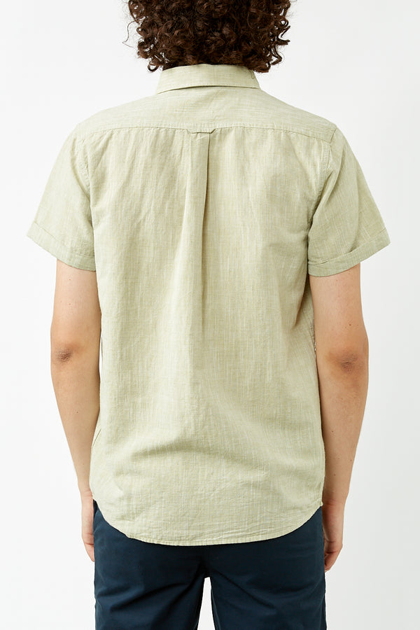 Dusty Green Linen Shirt