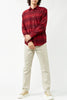 Red Paralele Long Sleeve Shirt