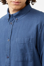 Estate Blue Flannel Shirt