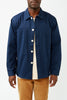 Navy Blue Cotton Twill Box Shirt