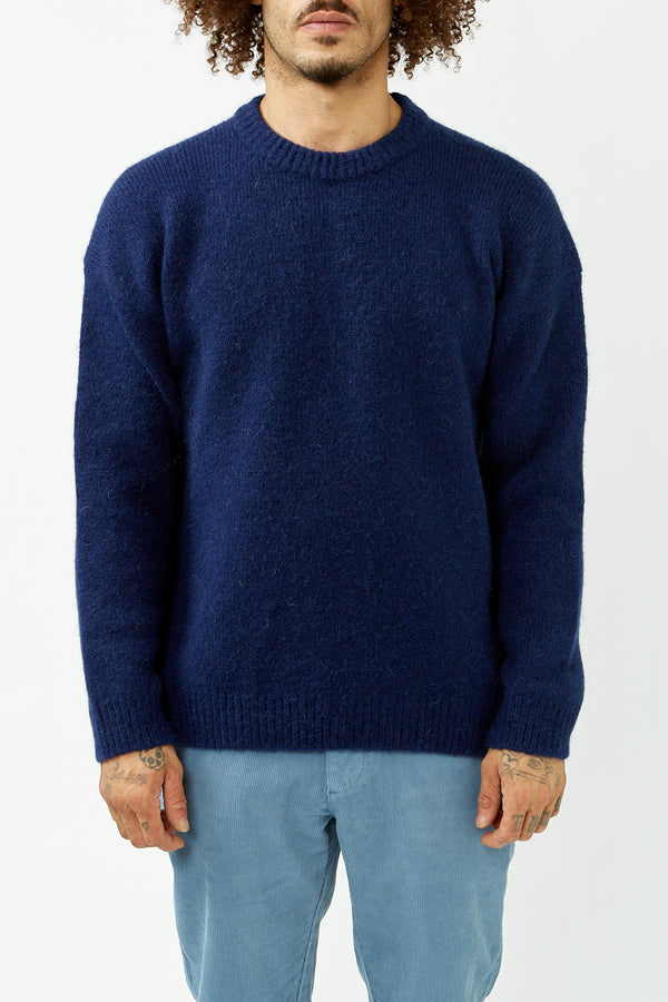 Blue Delgado Crew Neck Jumper