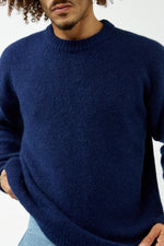 Blue Delgado Crew Neck Jumper