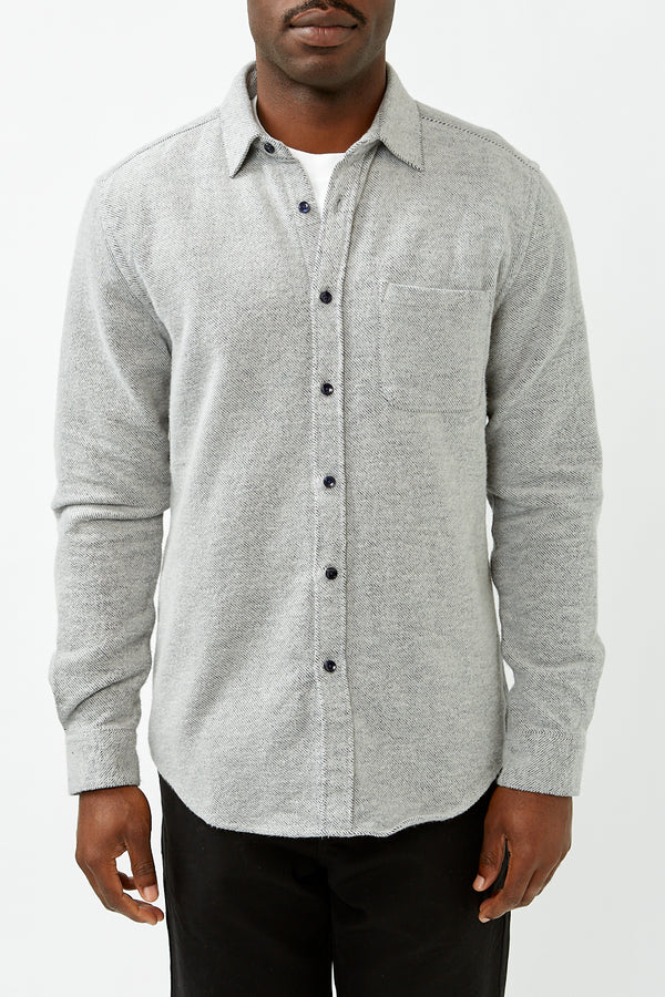 Light Grey Off Rail Shirt