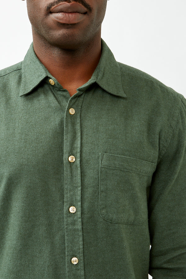 Moss Green Teca Shirt