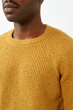 Mustard Anteros Knitted Sweater