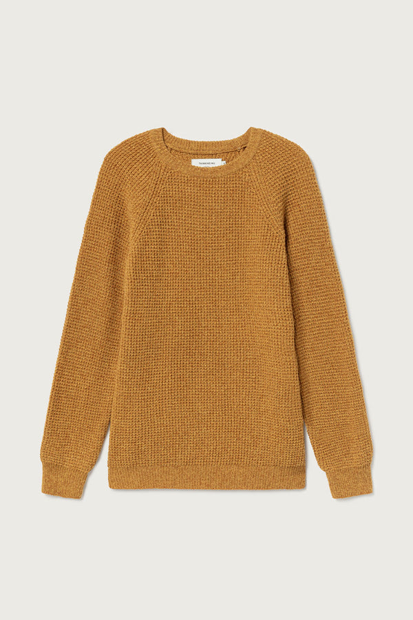 Mustard Anteros Knitted Sweater