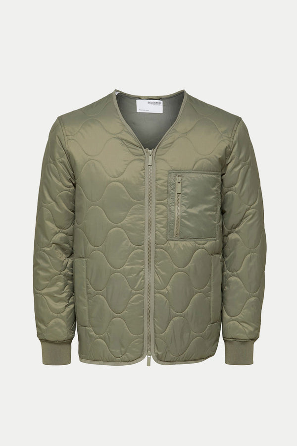 Selected homme clearance quilted jacket