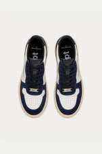 Navy White Court Trainer Mens