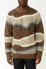 Brown Stripe Joseph Knit