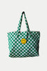 Green Checkerboard XL Bag
