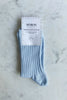 Light Blue Organic Cotton Socks