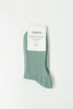 Aqua Green Organic Cotton Socks