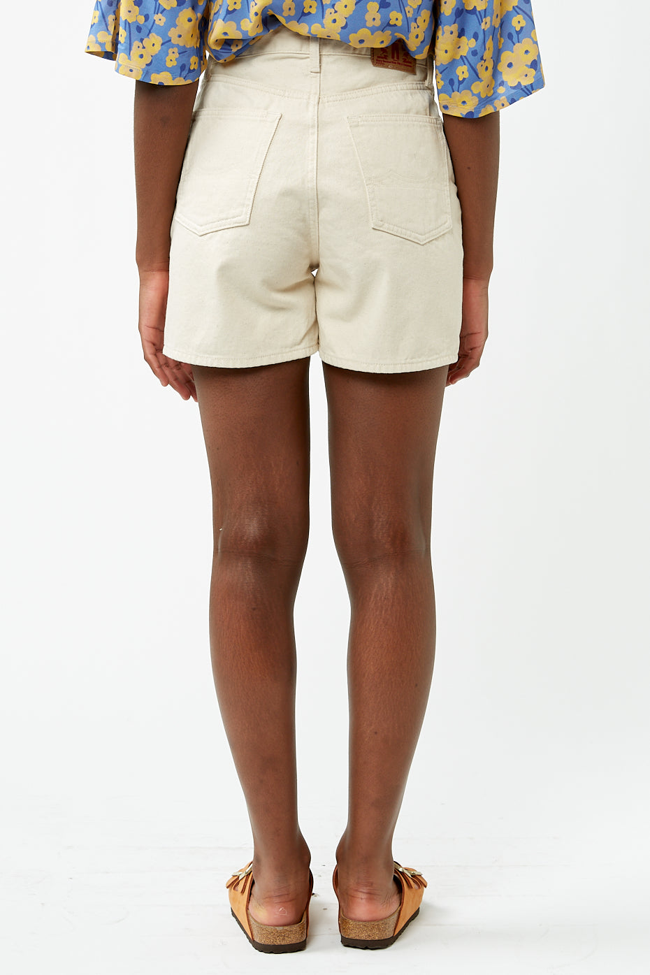 Ecru Recycled Liora Shorts