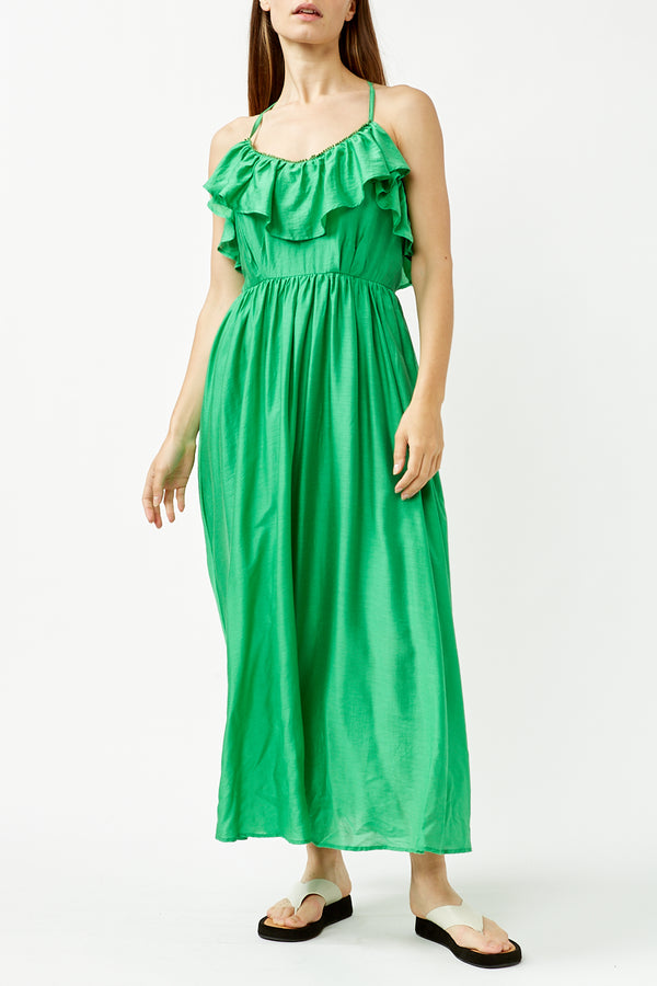Green Iftar Dress