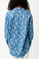 Dream Blue Seahorse Eilish Shirt