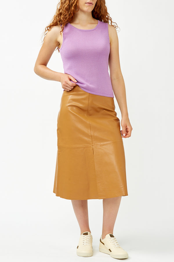 Brown Sugar Iris Skirt