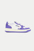 White Purple Autry 01 Low Trainer Womens