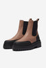 Warm Taupe Asta Chelsea Leather Boot
