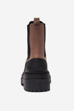 Warm Taupe Asta Chelsea Leather Boot