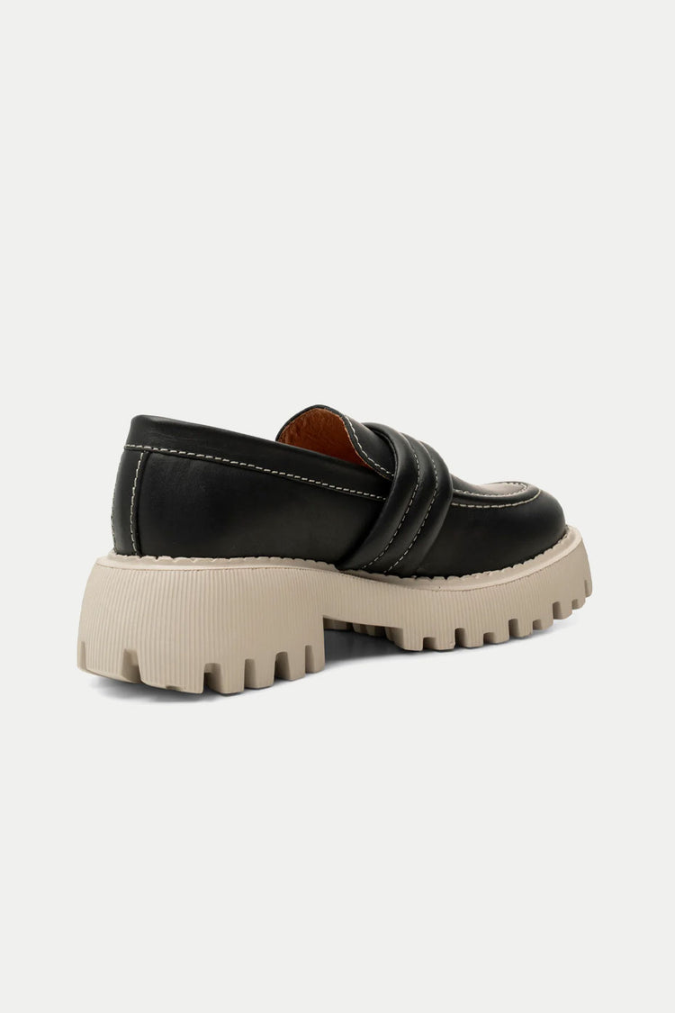 Black Contrast Posey Loafer