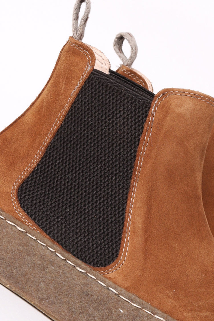 Tan Wiseflex Suede Chelsea Boot