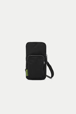 Jet Black Phone Bag