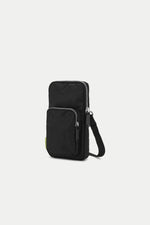 Jet Black Phone Bag