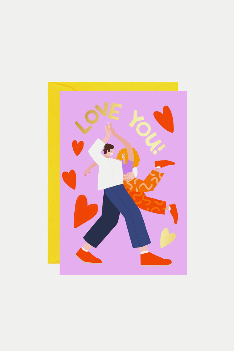 Valentines Love You Card