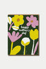 Tossed Floral Card