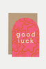 Good Luck Curved Card