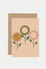 Pink Sunflower Card