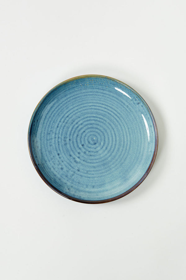 Rustic Blue Chef Ceramics Side Plate