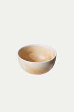 Rustic Cream Brown Chef Ceramics Bowl