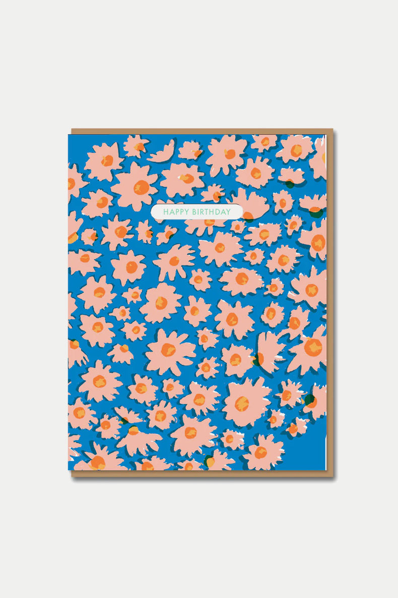 1973 Daisy Patch Card 