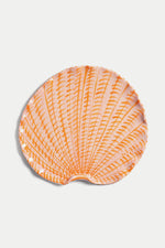 Orange Shellegance Plate Medium