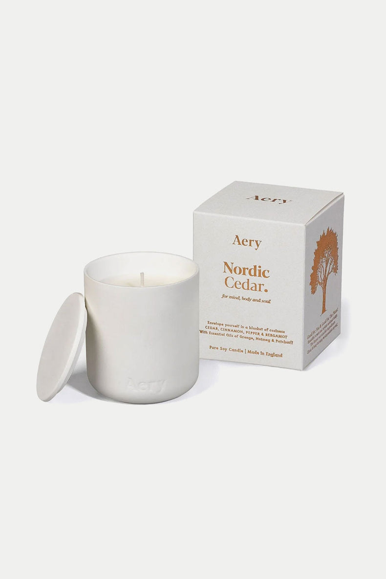 Nordic Cedar Scented Candle