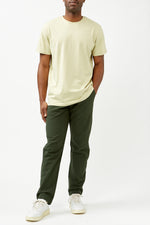 Dark Green Seersucker Travel Pants