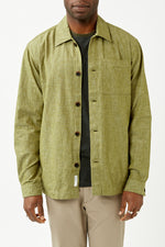 Olive Branch Blas Linen Overshirt