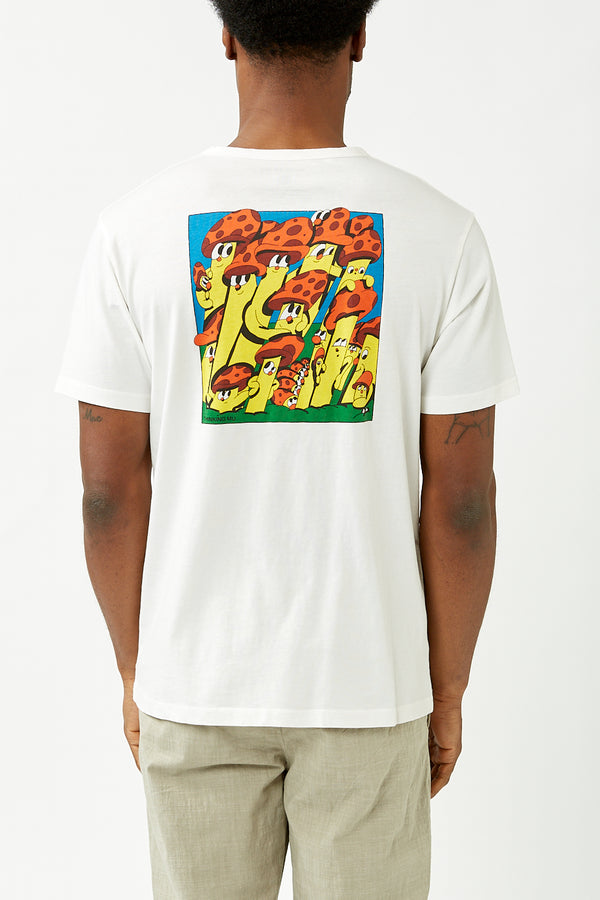 White Funghi T-Shirt