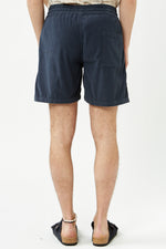 Navy Cord Shorts