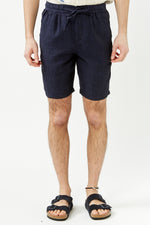 Total Eclipse Loose Linen Shorts