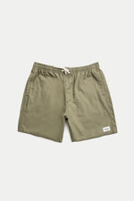 Olive Classic Linen Jam Short