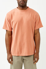 Rust Textured T-Shirt