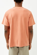 Rust Textured T-Shirt