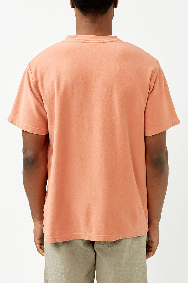 Rust Textured T-Shirt